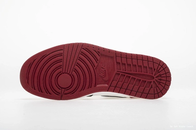 Toe 555088-125 OG Air Black 1 Retro Jordan High 1107